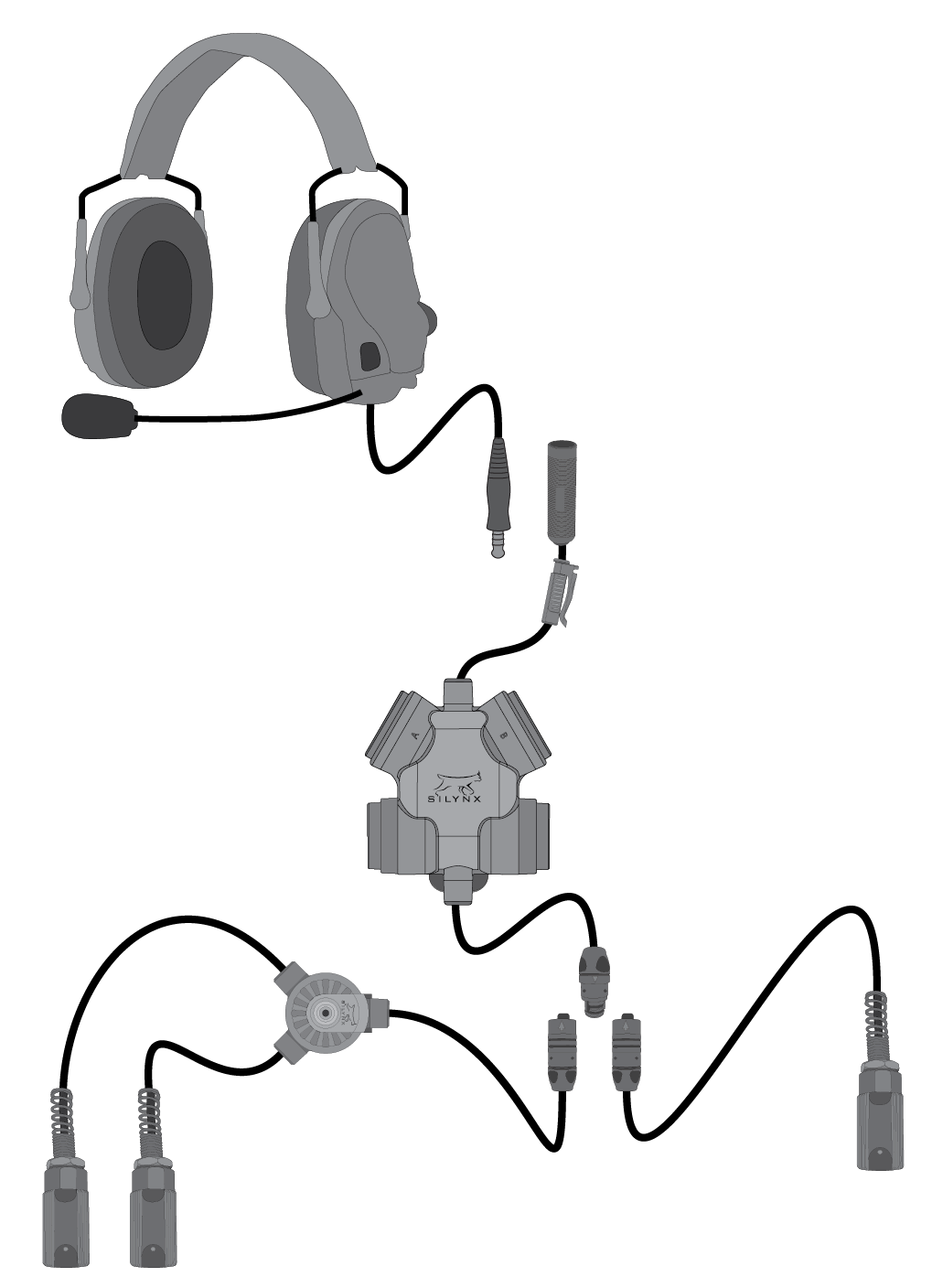 Illustration of Silynx PT21 connection