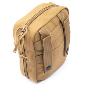 Silynx Tan tactical pouch on a white background