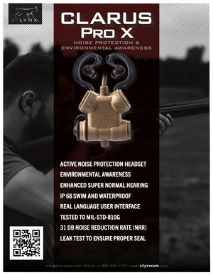 Clarus Pro X Brochure Cover