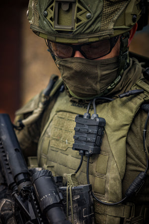 Soldier with Black Fortis Control Box