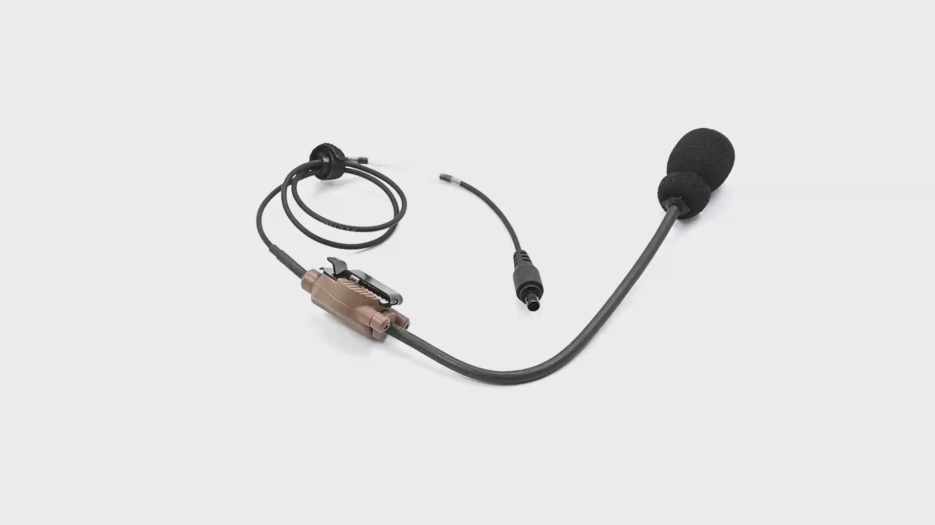 Silynx External boom Microphone rotated in 3d.