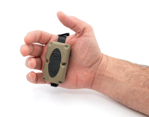 Hand holding silynx Wireless PTT