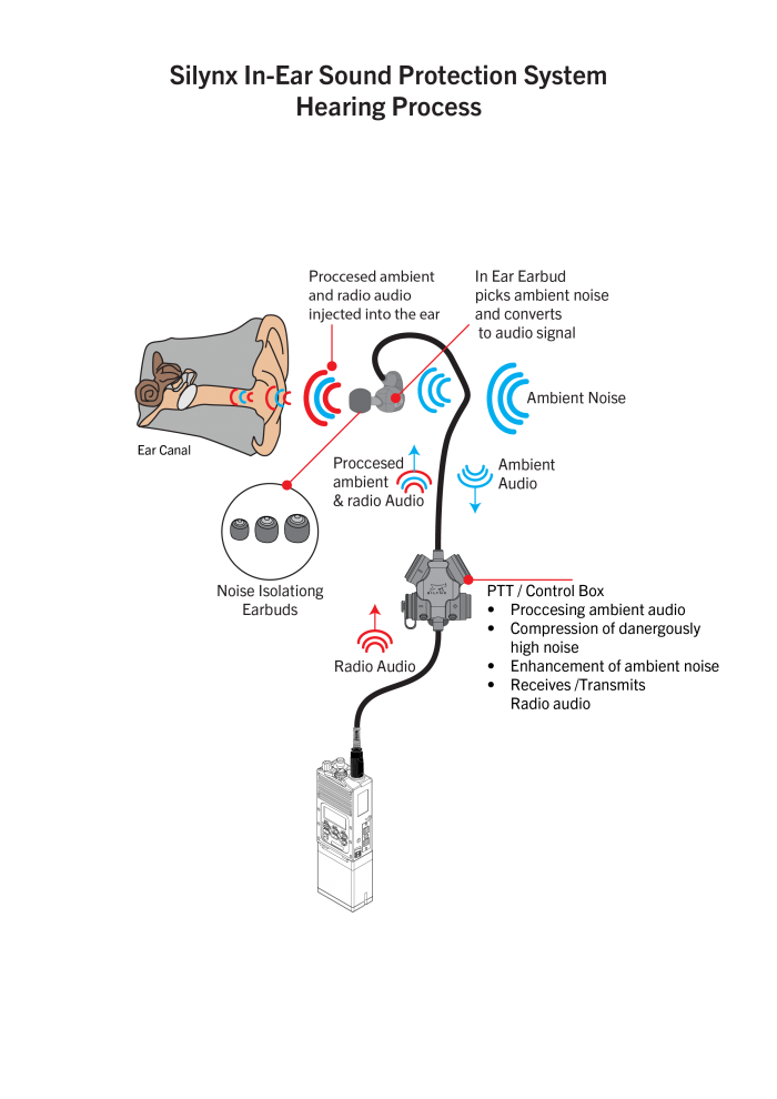 Clarus ear canal noise reduction process -1