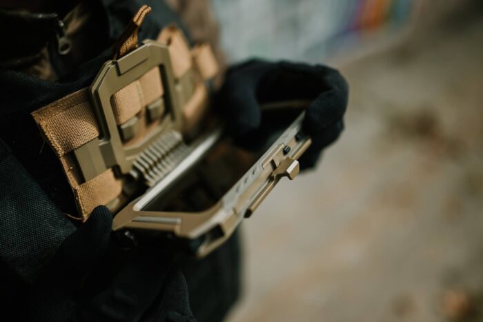 Ruggedized phone illustration