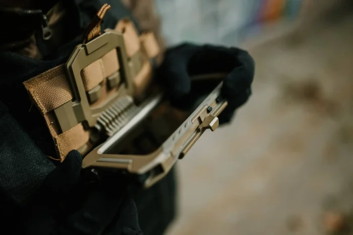 Ruggedized phone illustration